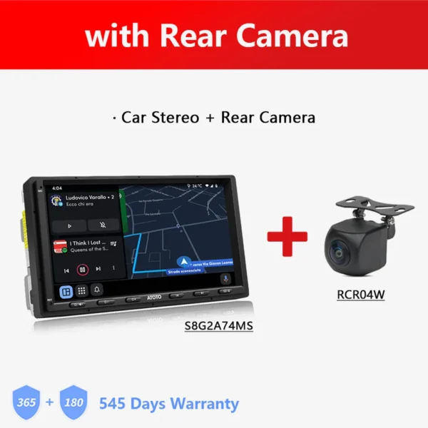 GARNAV 7 inch Double 2 Din Android Car Stereo 4G LTE WIFI GPS Bluetooth Wireless Android Auto CarPlay Screen Car Radio 2Din S8 MS - Image 11