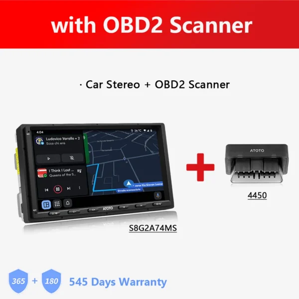 GARNAV 7 inch Double 2 Din Android Car Stereo 4G LTE WIFI GPS Bluetooth Wireless Android Auto CarPlay Screen Car Radio 2Din S8 MS - Image 17
