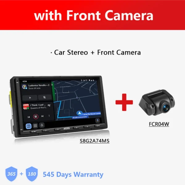 GARNAV 7 inch Double 2 Din Android Car Stereo 4G LTE WIFI GPS Bluetooth Wireless Android Auto CarPlay Screen Car Radio 2Din S8 MS - Image 7